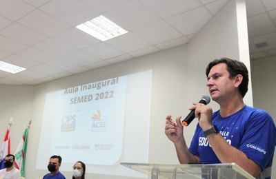 Semed Coruripe realiza aula inaugural no auditório do IFAL