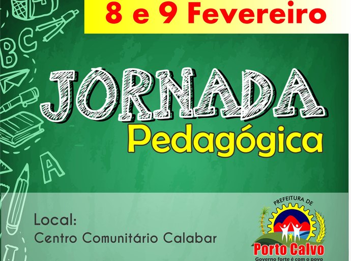 Secretaria de Educação anuncia Jornada Pedagógica