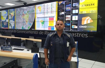 Semarh participa de intercâmbio com Centro Nacional de Gerenciamento de Riscos e Desastres