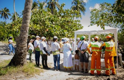 Autarquia de Desenvolvimento Sustentável participa de evento com mutirão de limpeza no Rio Pratagy