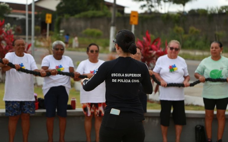 Polícia Civil promove evento “50+ funcional” no bairro de Santa Amélia, em Maceió
