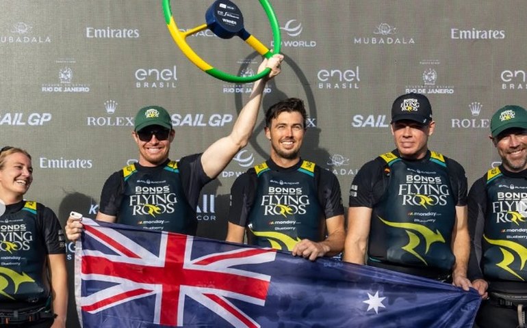 Austrália conquista etapa do SailGP no Rio e Brasil termina em nono lugar