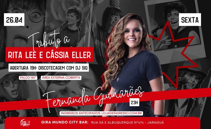 Gira Mundo City Bar promove uma noite inesquecível para os fãs da cantora