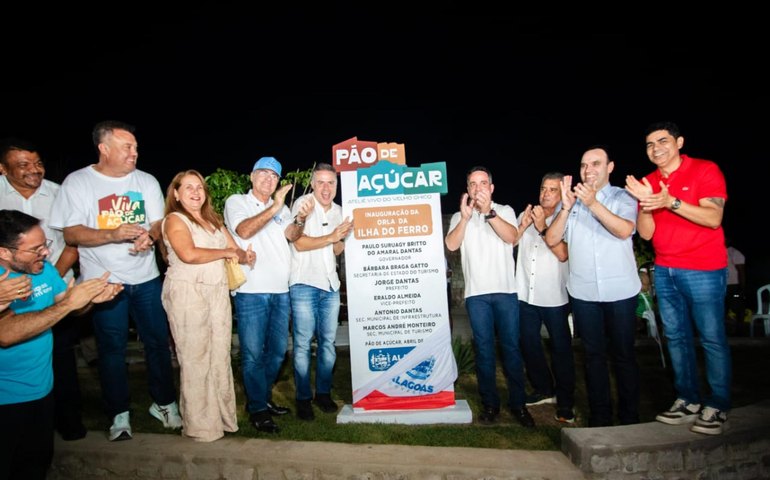 Governo de Alagoas investe quase de R$ 5 milhões em obras para incrementar turismo em Pão de Açúcar