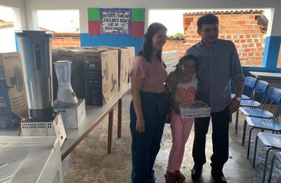 Educação de Olho D´água Grande adquire mais equipamentos para estruturar escolas municipais