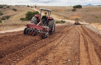 Rodovia de acesso à Mata Limpa começa a ser construída