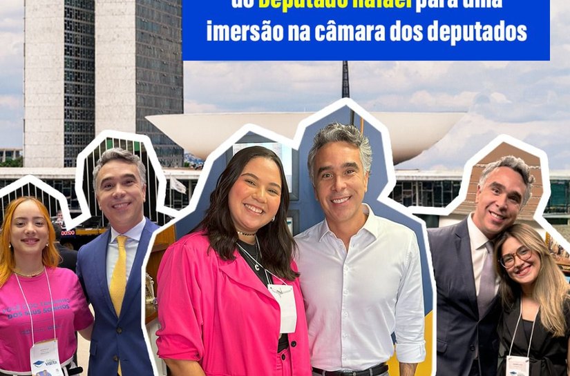 Rafael Brito abre pré-seleção de universitários para o Programa Estágio-Visita da Câmara Federal