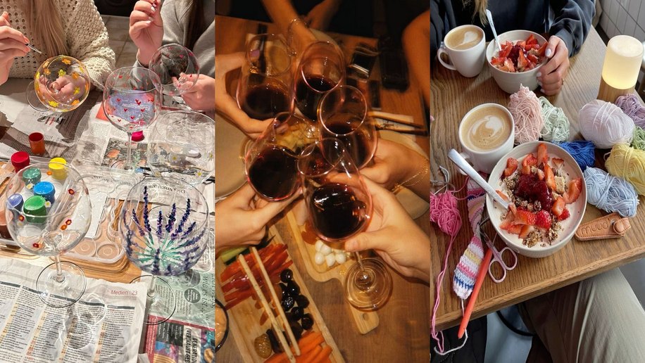 Feliz no simples: por que vinho, tricô e rolês tranquilos se tornaram o novo luxo feminino
