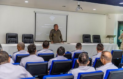 Polícia Militar e Alagoas recebe comitiva da PM/DF para intercâmbio técnico e institucional