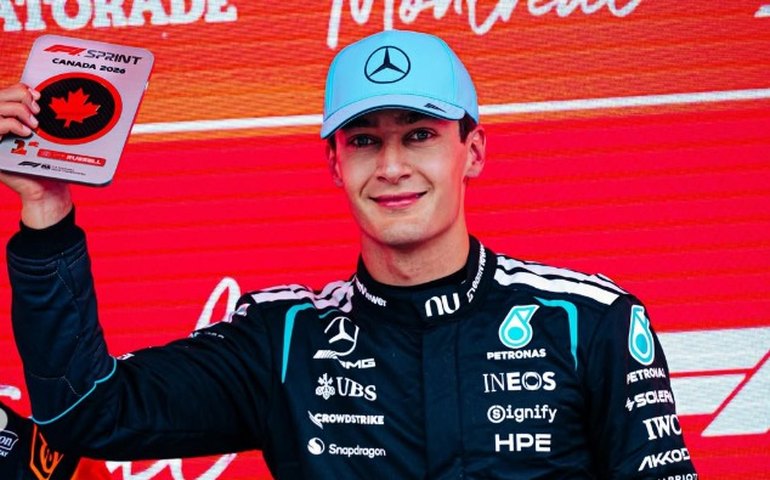 F1: Russell vence corrida sprint do GP do Canadá em dia de briga acalorada com Antonelli