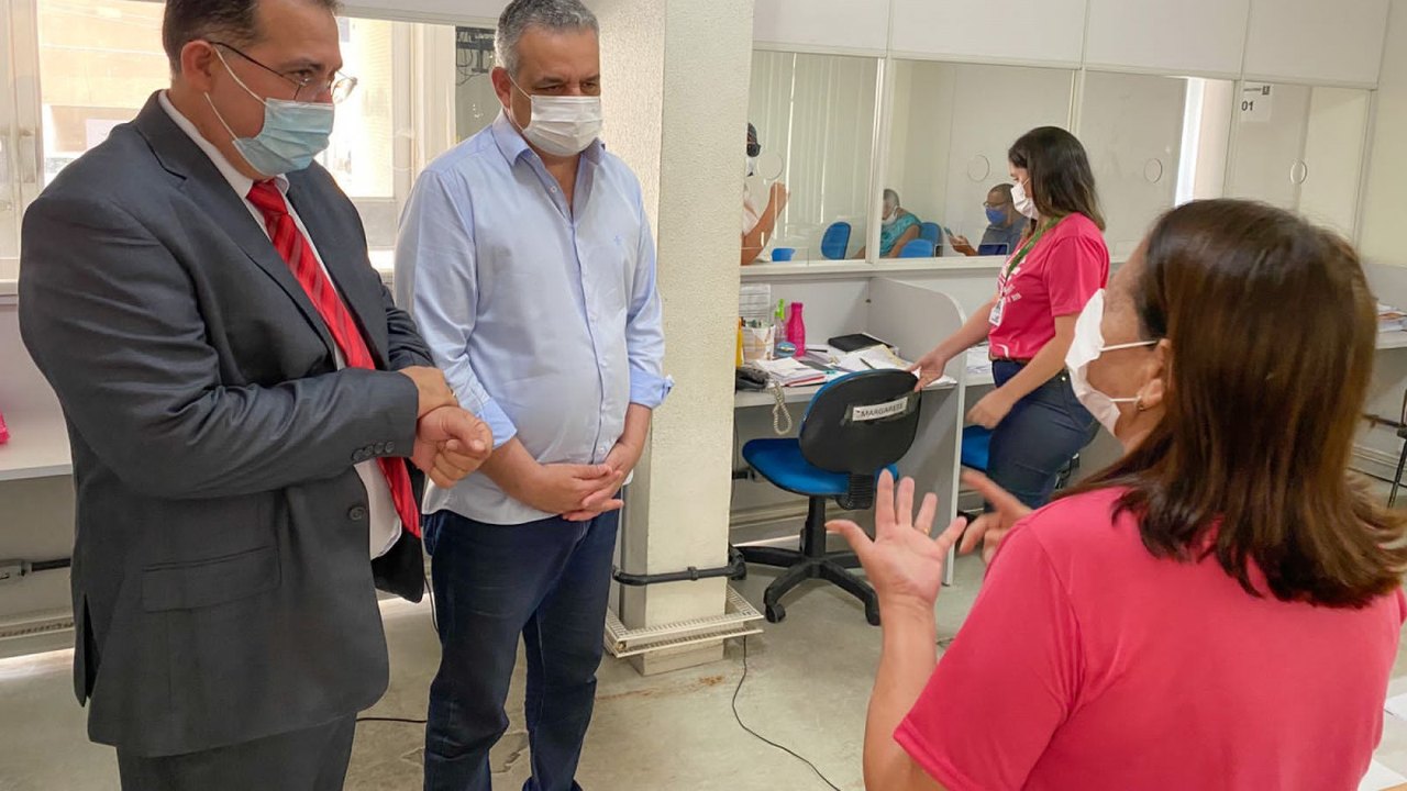 Secretário de Segurança, Alfredo Gaspar, conhece novo modelo de gestão do Ipaseal Saúde