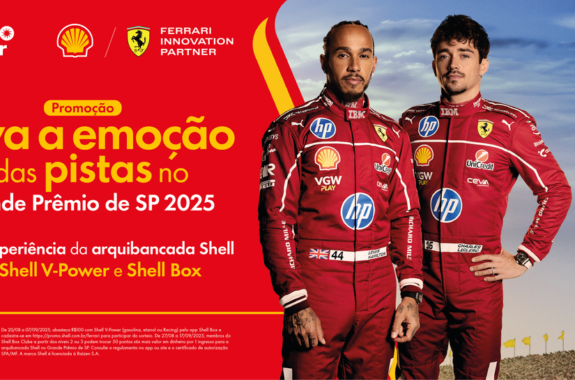 Shell lança promoção “V-iva a emoção das pistas” com sorteio de ingressos para o Grande Prêmio de São Paulo