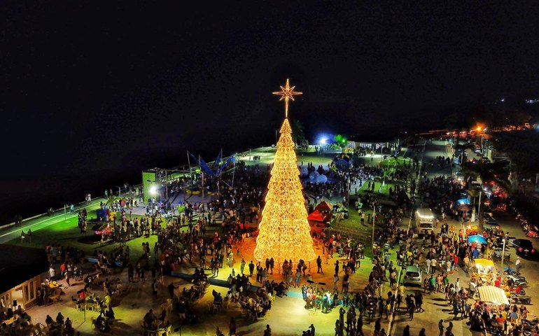 Em Pilar, abertura do Natal da “Felicidade” reúne milhares de pessoas