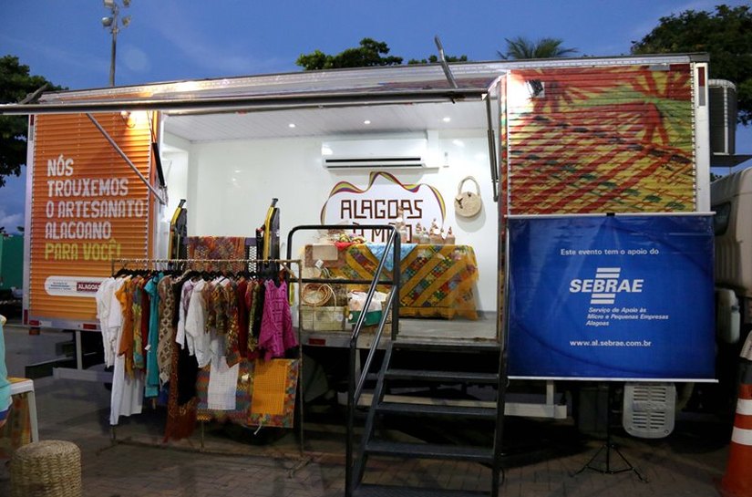 Artesanato alagoano tem lugar no Festival Cultural da Tocha Olímpica