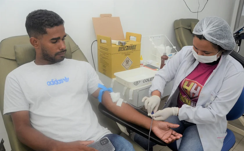 Hemoal promove duas coletas externas de sangue nesta terça (25) para formar estoque estratégico