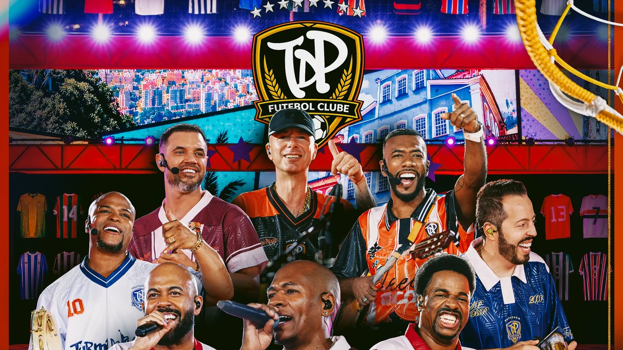Turma do Pagode transforma clássico do funk melody dos anos 2000 em pagode no Volume 2 de 'Turma Futebol Clube'