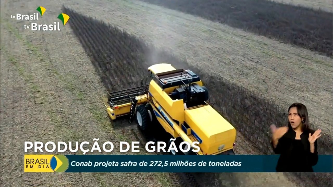 Conab prevê 272 milhões de toneladas de grãos para safra 2021/22