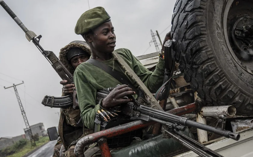 Rebeldes tomam controle da cidade de Sake na República Democrática do Congo