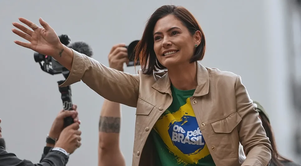 TSE registra repasse de R$ 3,4 milhões do PL para Michelle Bolsonaro
