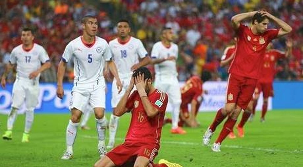 Um ano após perder para o Brasil, Espanha cai de novo no Maraca / Foto: Jamie Squire/Getty Images