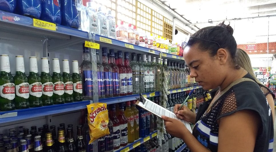 PROCON BEBIDAS / Foto: Procon Aracaju