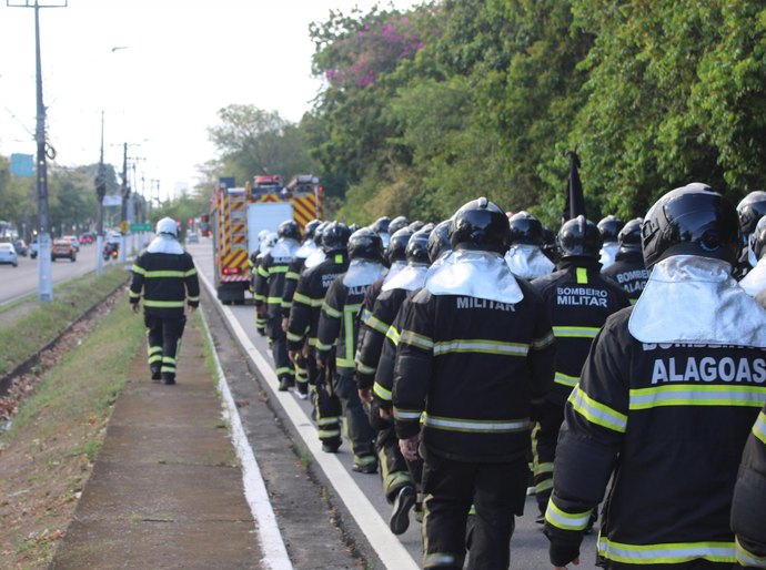 Batalhão de Incêndio celebra 50 anos de atuação em Alagoas