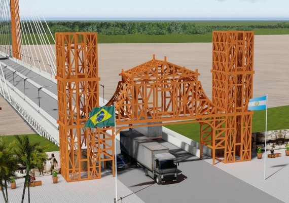 Nova ponte vai ligar cidades irmãs entre Brasil e Argentina ﻿