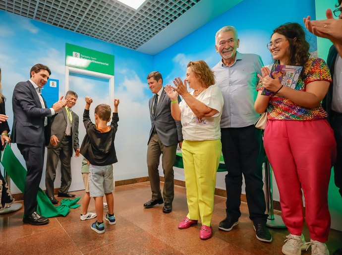 Sala multissensorial para acolher passageiros com TEA é entregue no Aeroporto Zumbi dos Palmares