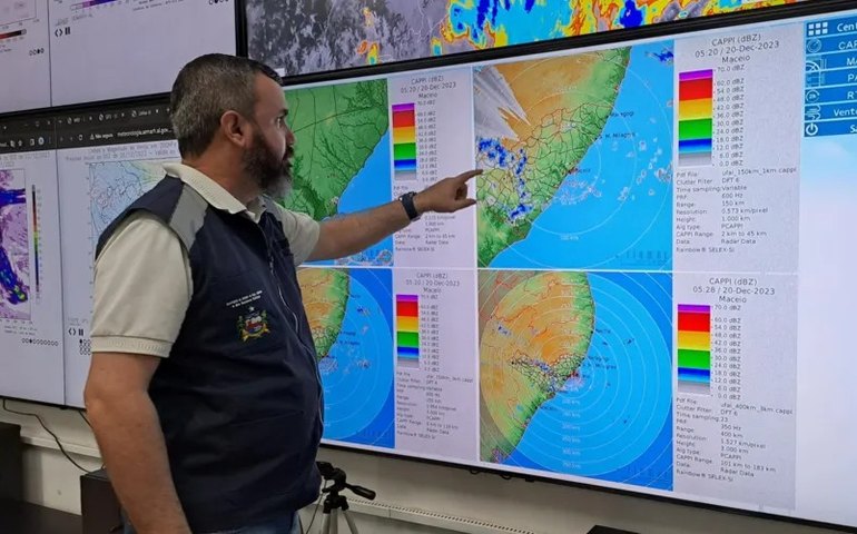 Semarh alerta para chuvas em todo o Estado até esta quinta-feira