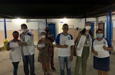 Vigilância Sanitária promove palestra sobre boas práticas em escola municipal