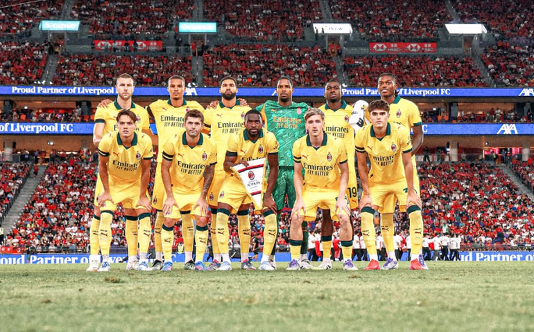 Com 'camisa do Brasil', Milan vence Liverpool em amistoso marcado por homenagens a Diogo Jota
