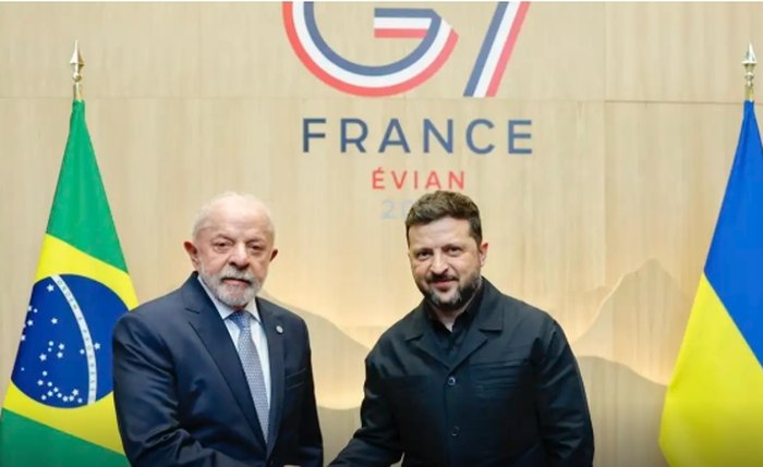 Lula e Zelensky