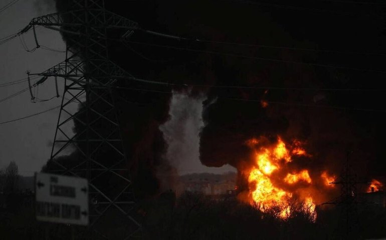 Ucrânia ataca base militar na Rússia pelo segundo dia seguido