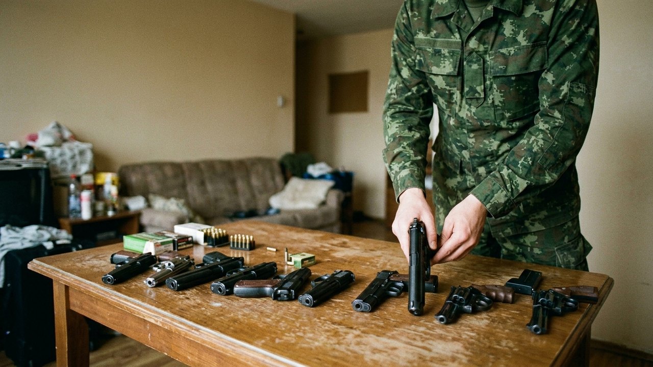 Polícia Militar apreende 13 armas em apartamento no bairro do Farol