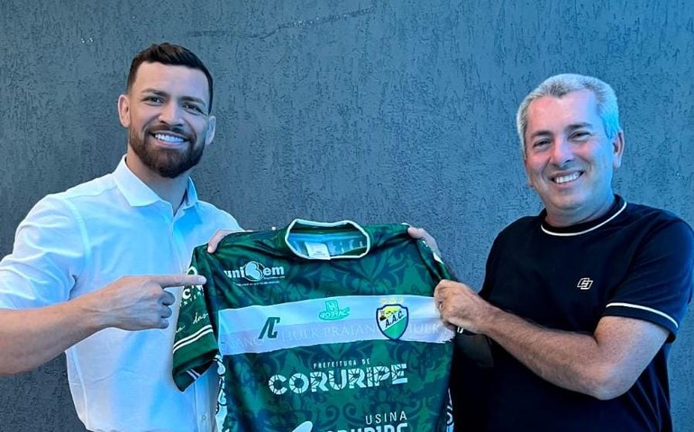 Associação Atlética Coruripe e Prefeitura de Coruripe oficializam Maurício Ruffy como embaixador do esporte da cidade