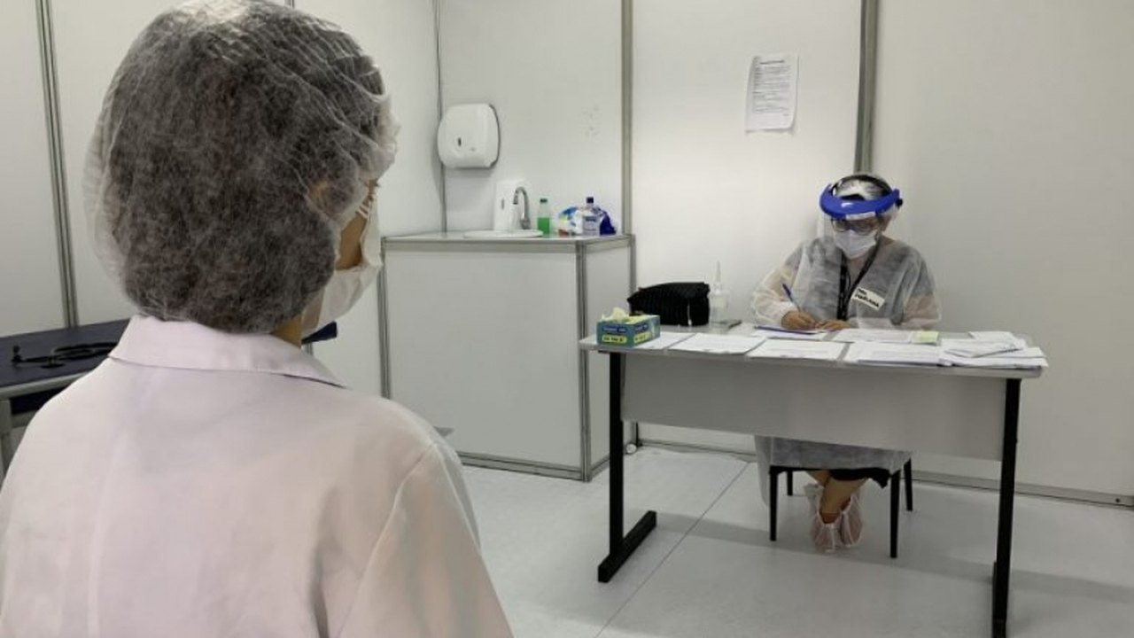 Covid-19: Mais de 860 usuários são atendidos nas Centrais de Triagem na última semana