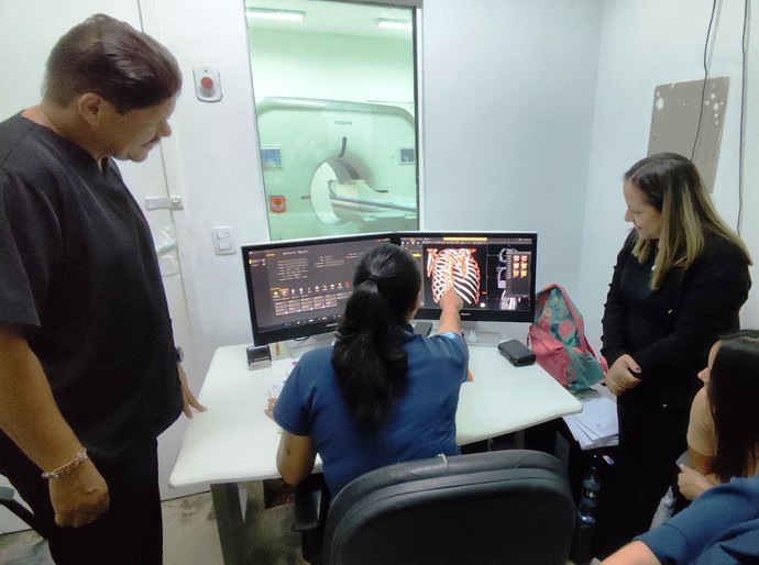 Hospital de Emergência do Agreste passa a contar com tomógrafo com Inteligência Artificial