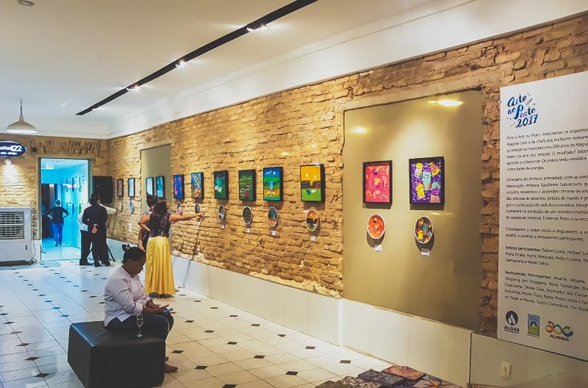 “Arte no Prato” apresenta obras originais do projeto no Galpão 422 até dezembro
