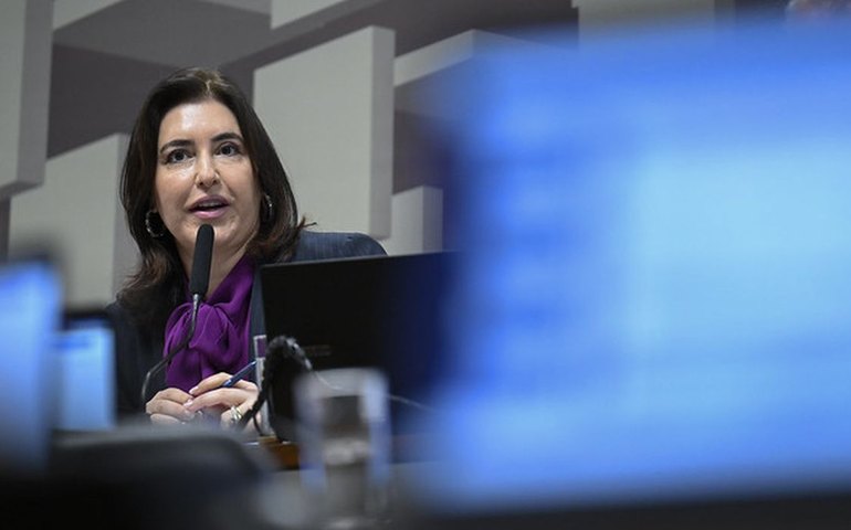 No Senado, Tebet defende revisão de gastos e isenções fiscais