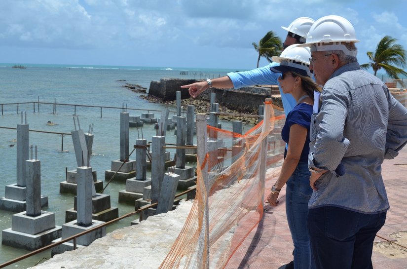 MPF acompanha obras do marco referencial no antigo Alagoinhas em Maceió