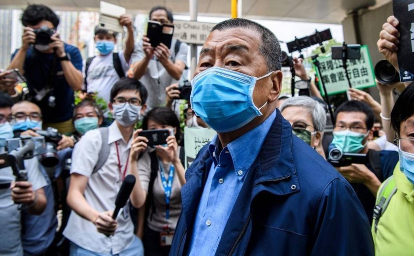 Hong Kong: magnata de mídia Jimmy Lai é preso sob lei de segurança