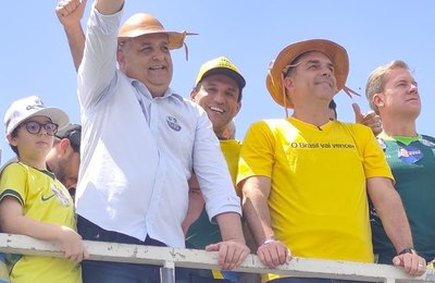 “Estamos juntos nesse projeto”, reforça Mesaque Padilha durante recepção a Flávio Bolsonaro e Alfredo Gaspar em Alagoas