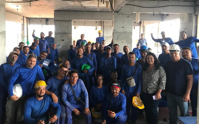 Saúde de Maceió leva serviços a trabalhadores de obra no Benedito Bentes