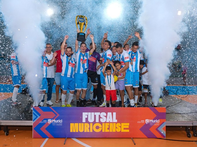 Em Murici, Paysandu leva título do Campeonato Municipal de Futsal após vitória sobre o Sensatos