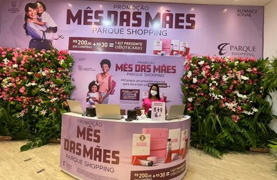 Dia das Mães: Parque Shopping terá horário ampliado nesta sexta e sábado