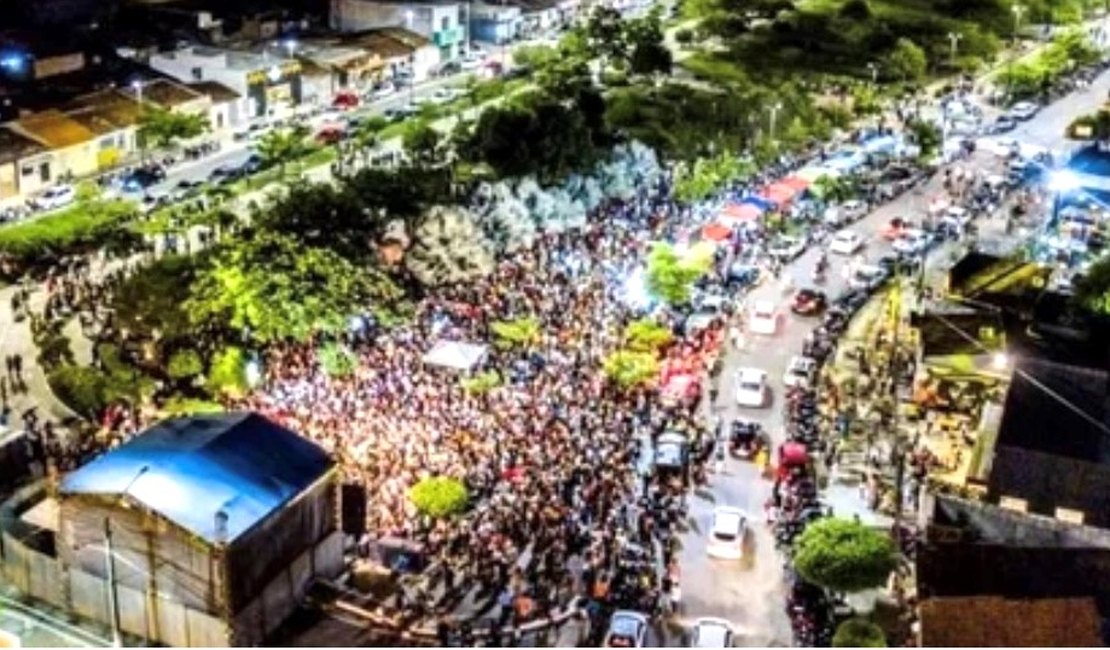 Em clima de paz, Arapiraca comemora Réveillon