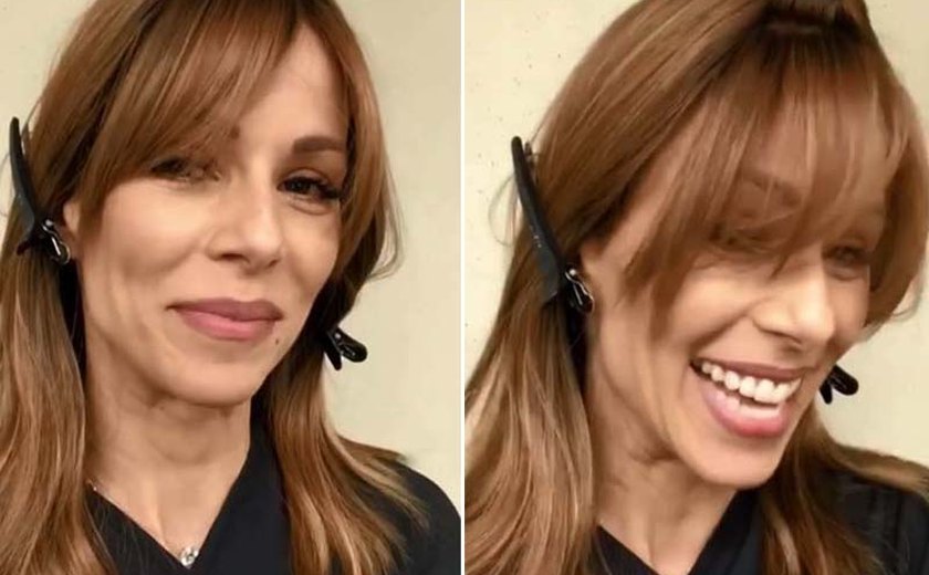 Ana Furtado mostra novo corte de cabelo e comemora fim da quimioterapia