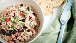 Salpicão de Atum com Abacaxi  / Foto: Abeaço 