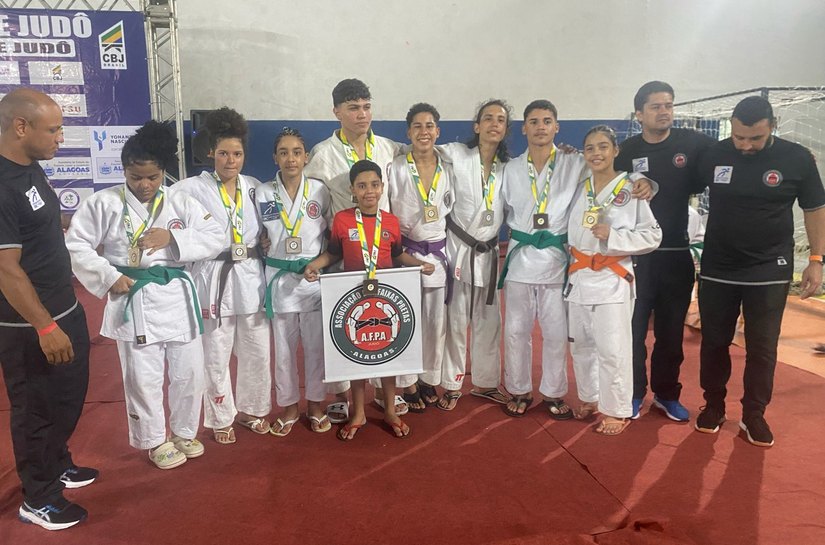 AFPA conquista 37 medalhas no Alagoano de Judô