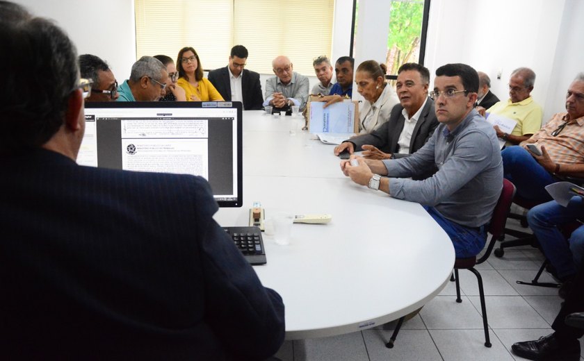 MPT solicita que Ipaseal solucione pagamento de repasses atrasados a hospitais de Alagoas